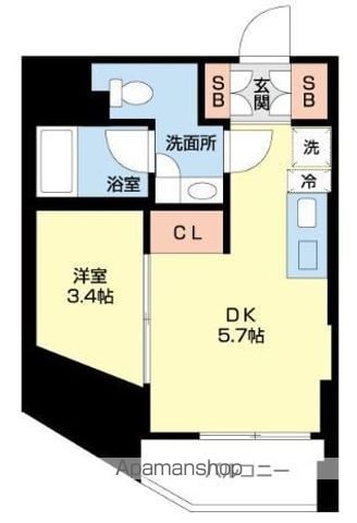 アレージュマン本郷2丁目の間取り写真