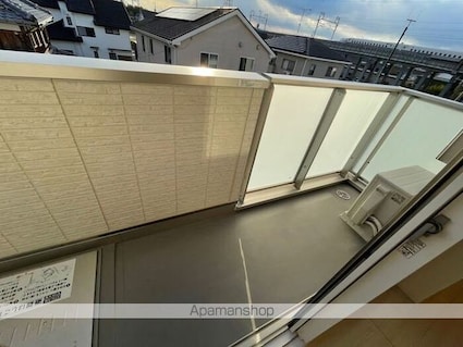 フラン岡[1LDK/41.01m2]のバルコニー