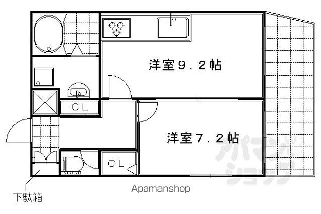 井筒ホームズ河原町の間取り写真