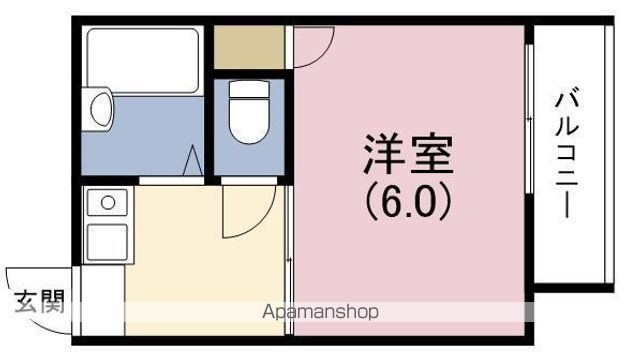 メゾンホワイティの間取り写真