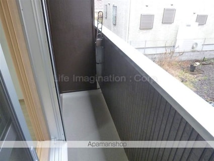 ルミナーレ[1R/31m2]のバルコニー