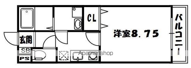 パーチェ伊加賀本町の間取り写真