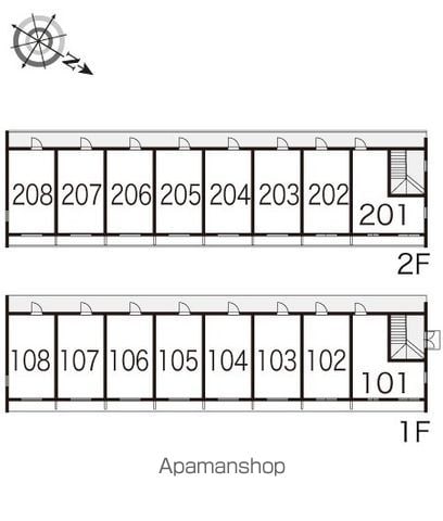 レオパレスＫＡＡＳＩ・ＹＡＹＯＩ 103 ｜ 福岡県福岡市博多区那珂４丁目26-6（賃貸マンション1K・1階・23.18㎡） その22