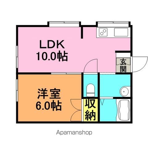 センチュリー合川の間取り写真
