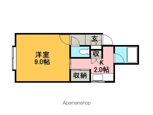 アストリア曙の間取り写真