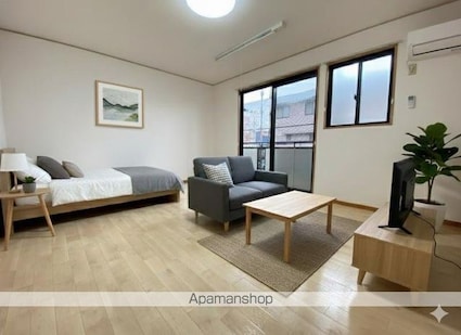 ヴィーアジラソーレＡ・Ｂ棟[1K/33.39m2]のリビング・居間