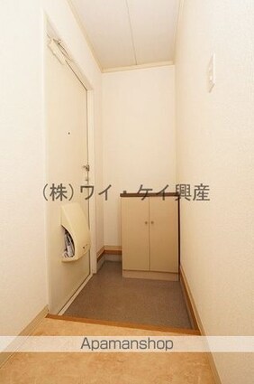 岡山県倉敷市玉島阿賀崎２丁目[3DK/51.34m2]の玄関
