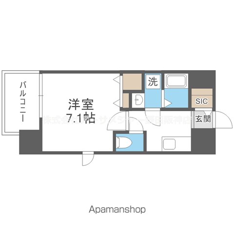 LIVE FLAT TSUKAMOTOの間取り写真