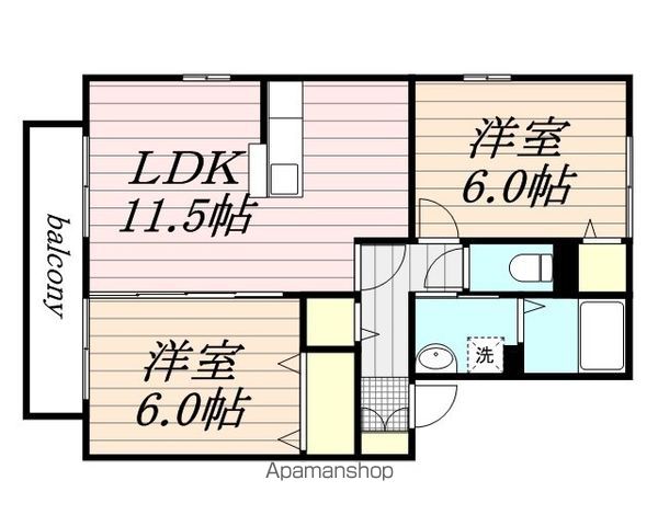 【ルミエール　Ⅰの間取り】