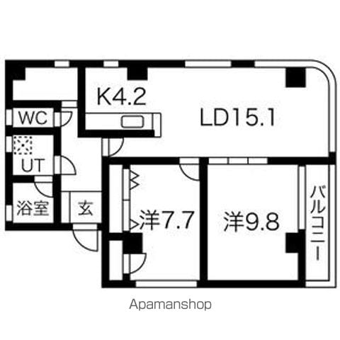 【伊勢兼ビルの間取り】