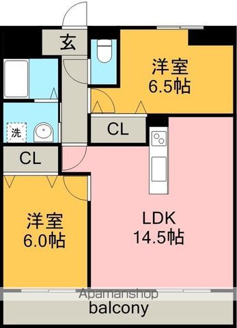 プレサージュの間取り写真