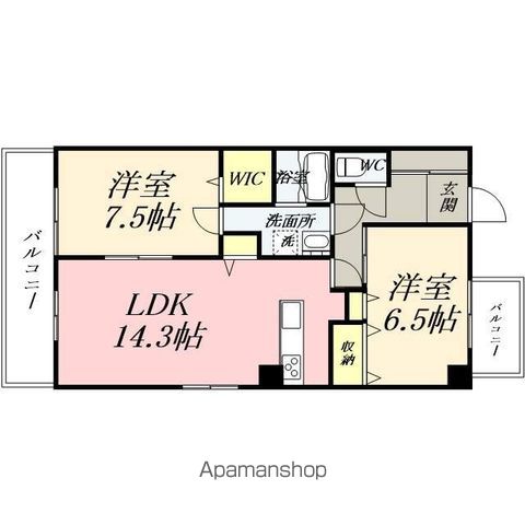 アウルスタイル森下町の間取り写真
