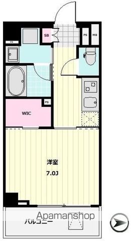 ヴィークブライト南麻布の間取り写真