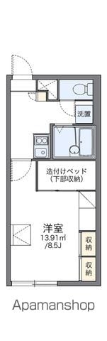 レオパレスコンフォート05の間取り写真