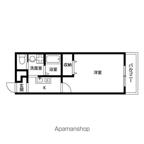 アンプルール クラージュ ルヴニールの間取り写真