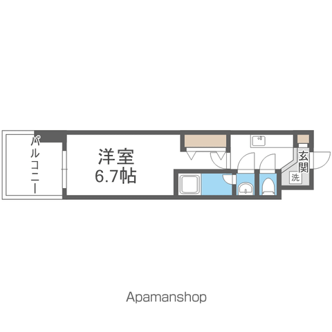 レジディア新大阪の間取り写真