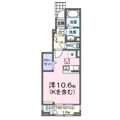 ラビアンローズの間取り写真