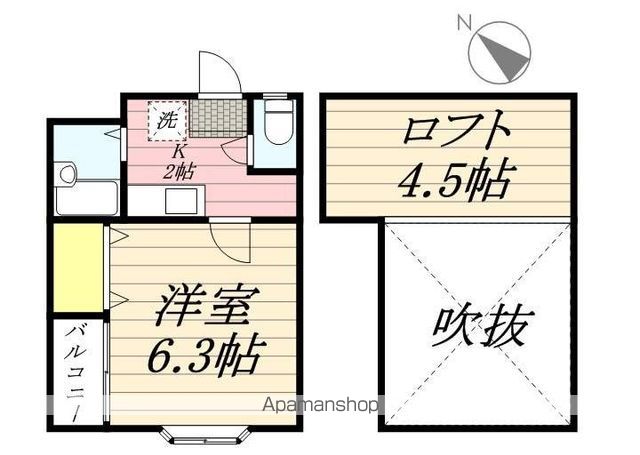 【ポラリスたちばなの間取り】