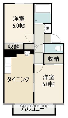 富士見ハイツ D棟の間取り写真