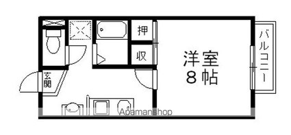 Ｇｒａｃｉａｓ　Ｍａｋｏ[1K/28.03m2]の間取図