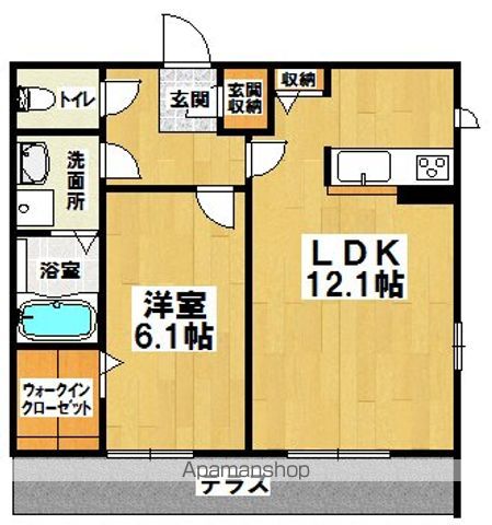 シャーメゾン鳳の間取り写真