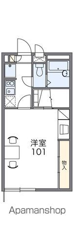 レオパレスブールバールの間取り