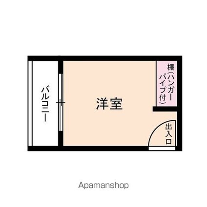 アミンズ聖蹟桜ヶ丘[1R/9.7m2]の間取図