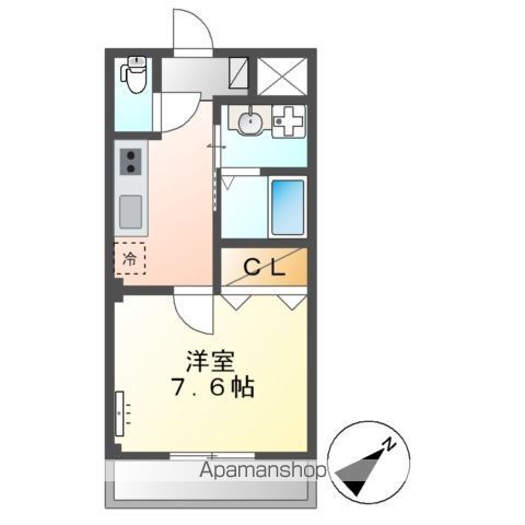 ラーハ前原の間取り写真