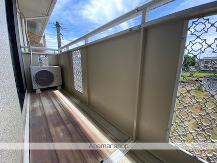 セジュール円座Ａ・Ｂ[3DK/53.46m2]のバルコニー