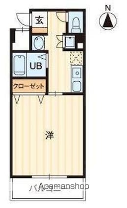 リミエール野口[1K/31.16m2]の間取図