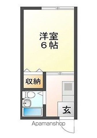 パナハイツ今宿の間取り写真