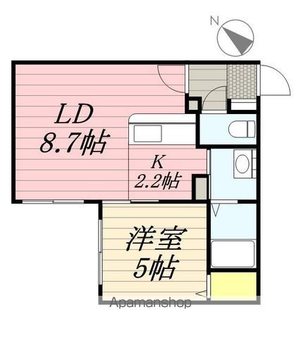 LANDSCHAFT ASABUの間取り写真