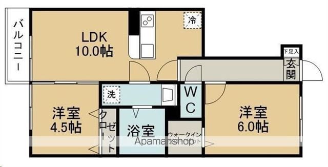 アクシィヴIVの間取り写真