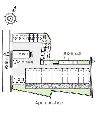 レオネクストフラワー 201 ｜ 山梨県甲府市中村町7-12（賃貸アパート1K・2階・28.02㎡） その14