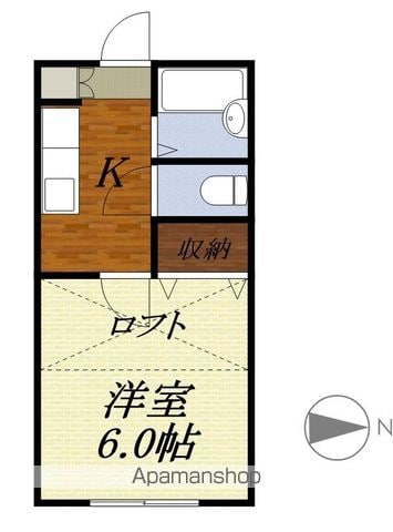コーポヒカリの間取り写真
