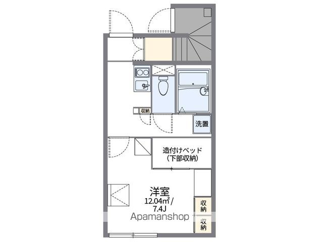 レオパレスSHIKOKU中央の間取り写真