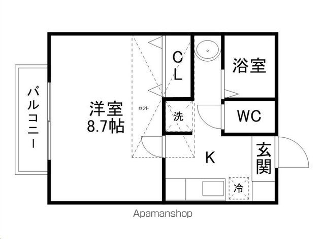 ツインフォレストの間取り写真