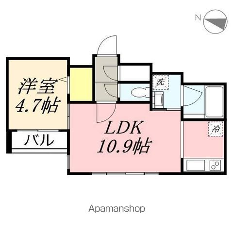 HGS NORTH23の間取り写真