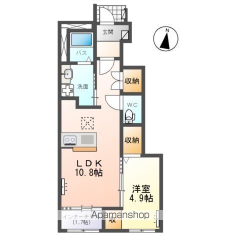 ソレイユⅡの間取り