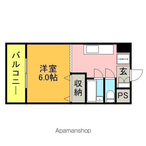 西都ビルの間取り写真