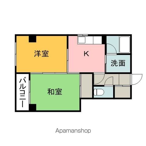 AXIS榎町の間取り写真