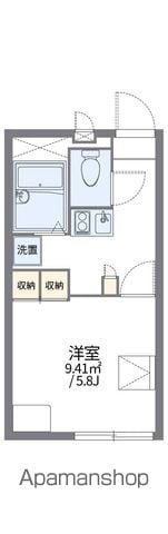 レオパレスラークの間取り写真