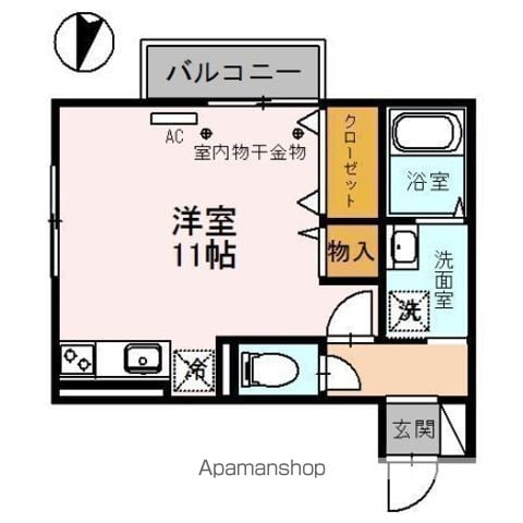 COPAIN・COURTの間取り写真