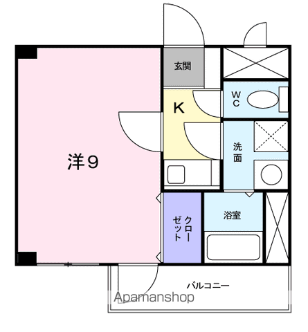 クレールSの間取り写真