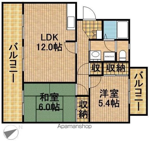 メゾン葵ヶ丘の間取り写真
