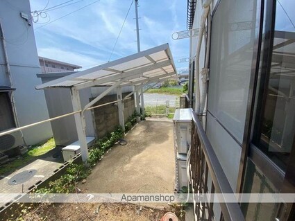 ドミトリー茜[1K/17.4m2]のバルコニー