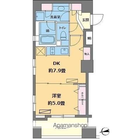 カスタリア高輪台の間取り写真