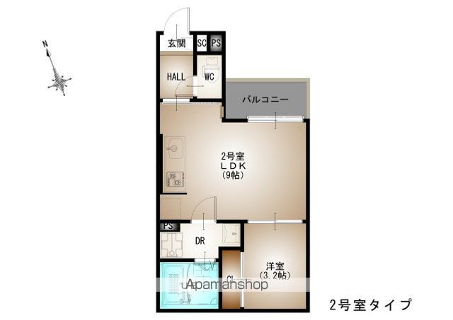 REGALESTーEの間取り写真