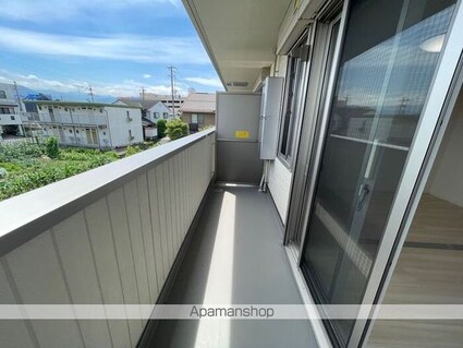 サンセール若里[1LDK/33.39m2]のバルコニー