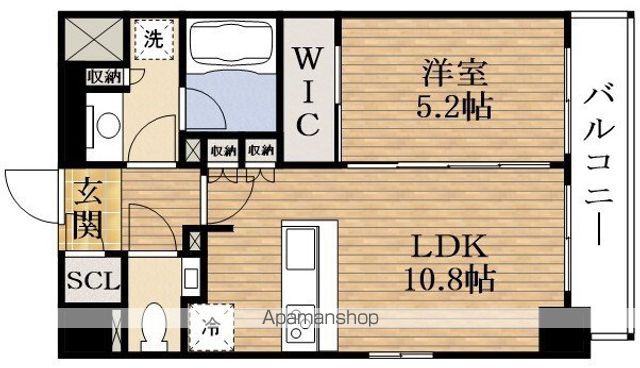 ザ・パークハビオ阿倍野昭和町の間取り写真